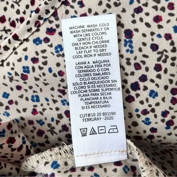 Sweet Baby Jamie Modest Peasant Ditsy Midi Dress - Picture 13 of 14